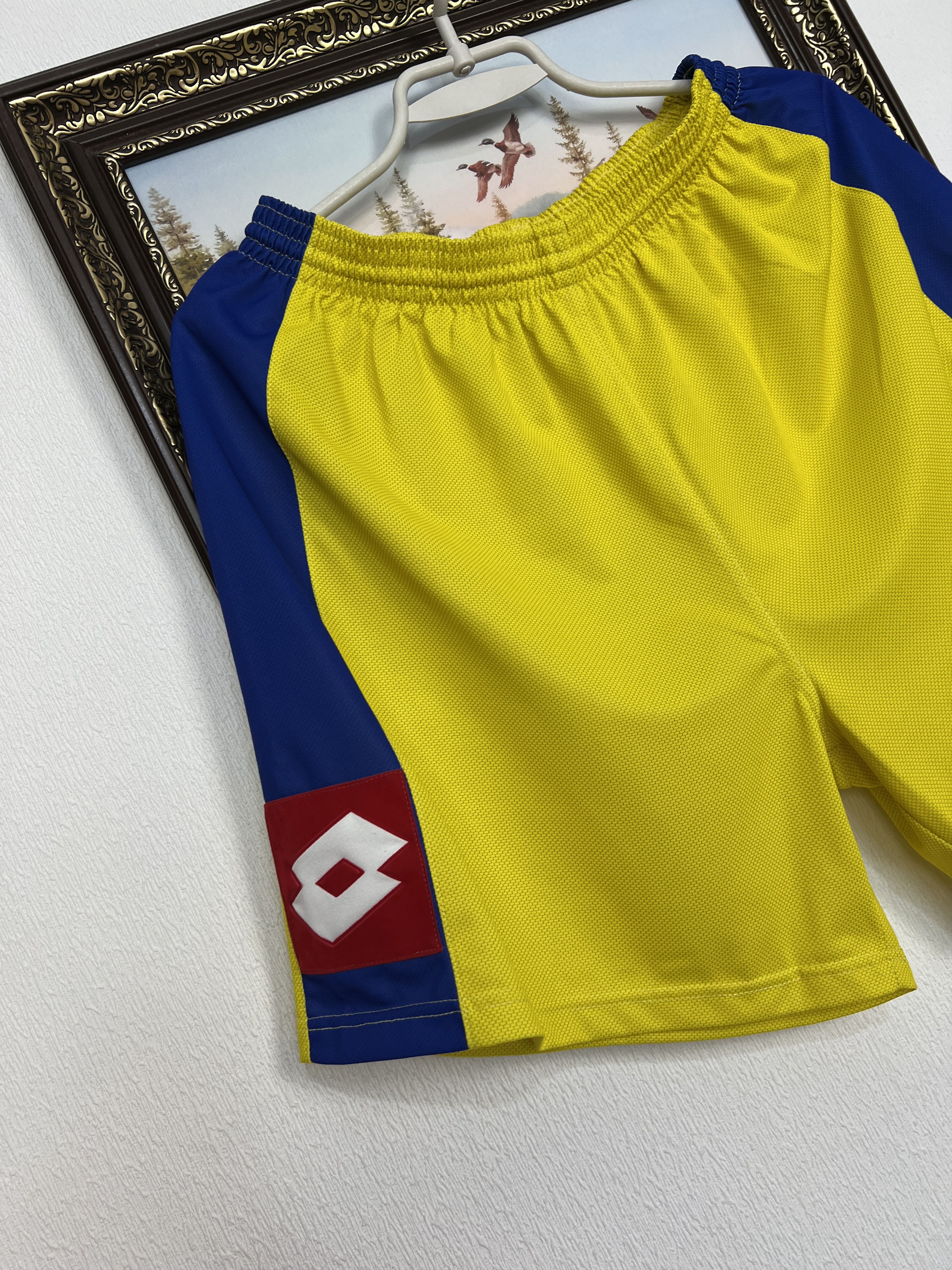 Lotto Sport Vintage 90's Chievo Verona Football Shorts Soccer Athletic Size US 32 / EU 48 - 3 Thumbnail