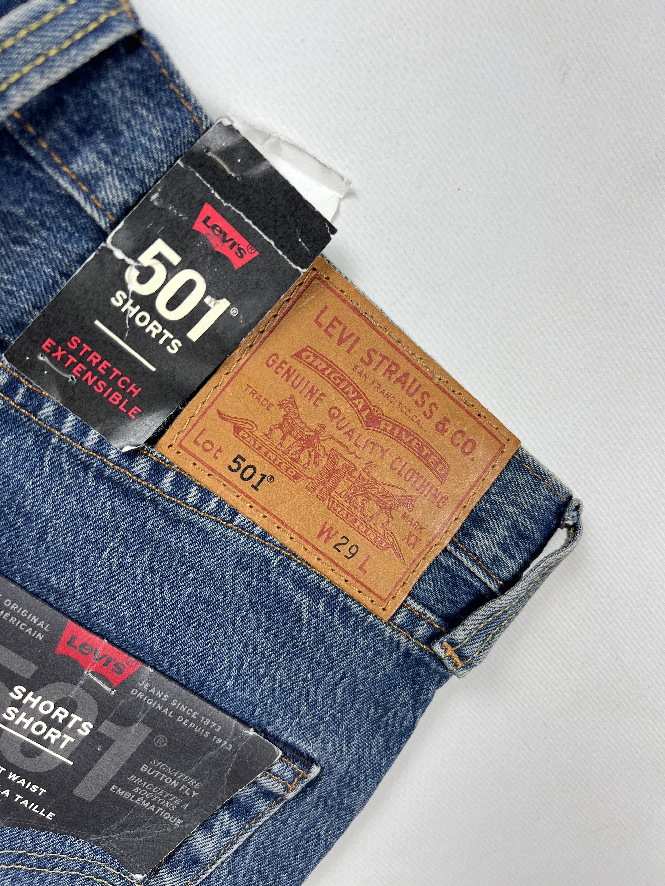 Levi's Levi's levis 501 Denim Shorts Size US 29 - 3 Thumbnail
