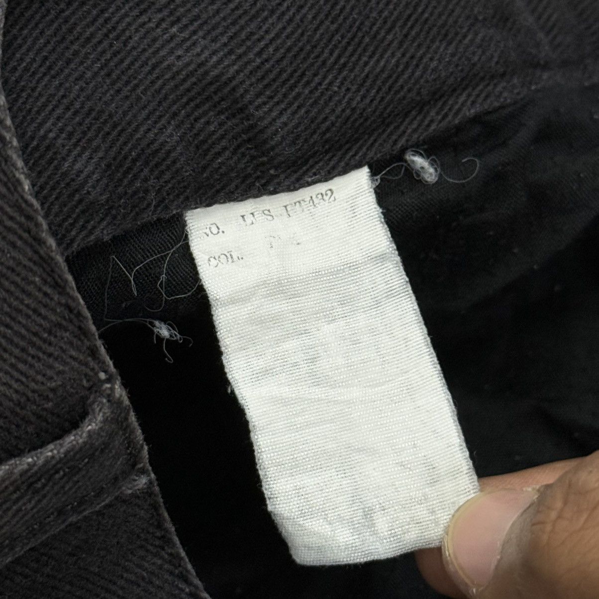 LOWBOX Lowbox Sunfaded Cargo Biker Denim Pants Size US 28 / EU 44 - 19 Thumbnail