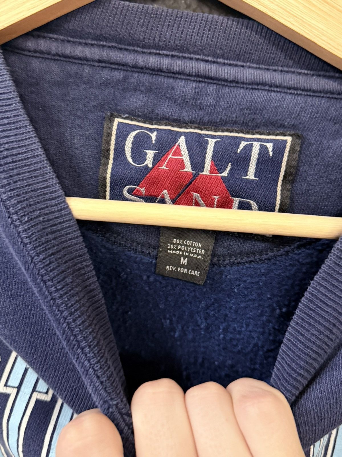 Vintage Vintage north Carolina crewneck Size US M / EU 48-50 / 2 - 3 Thumbnail