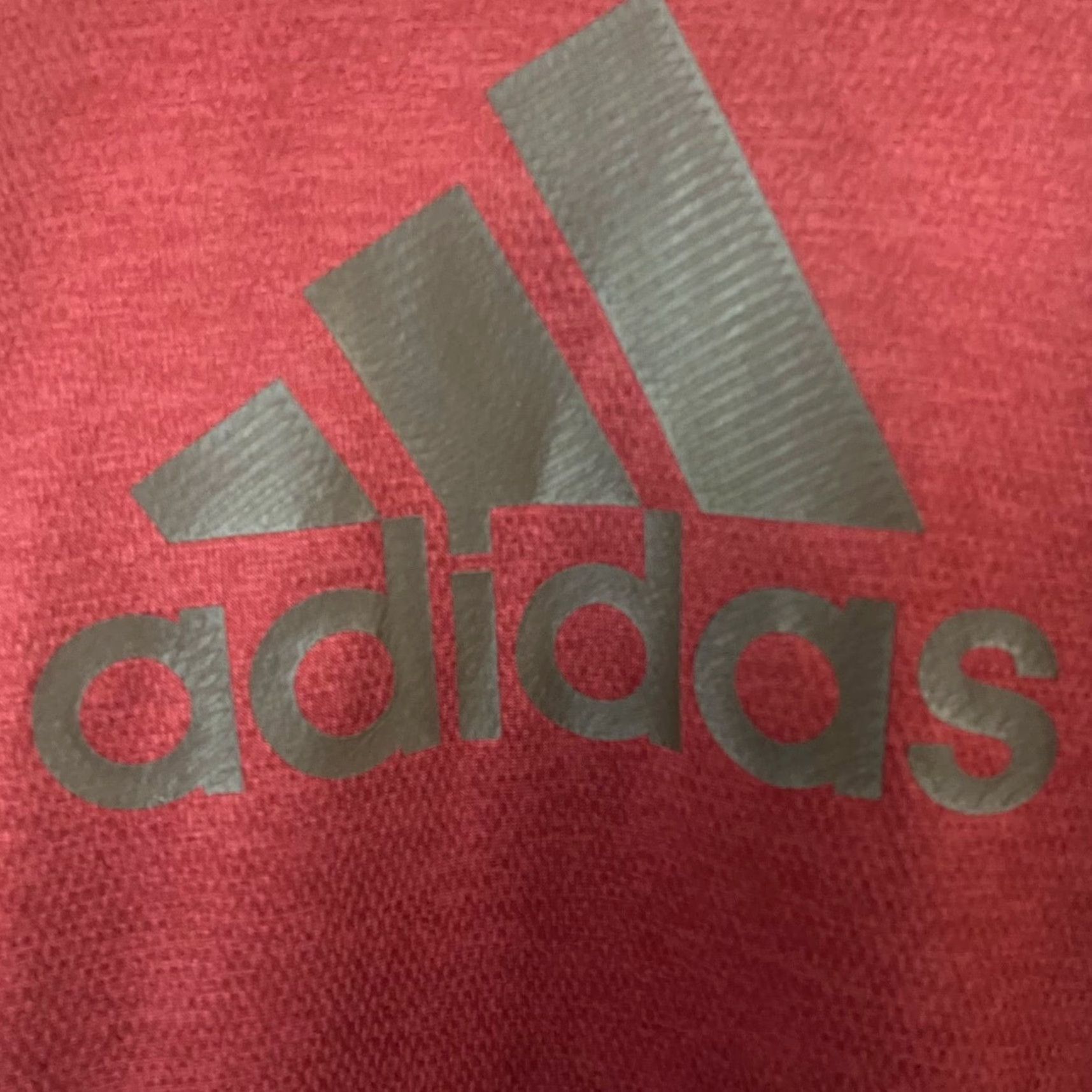 Adidas VINTAGE Adidas Originals Logo Hoodie Sweatshirt Mens Large Red Long-Sleeve Pullover Size US L / EU 52-54 / 3 - 7 Thumbnail