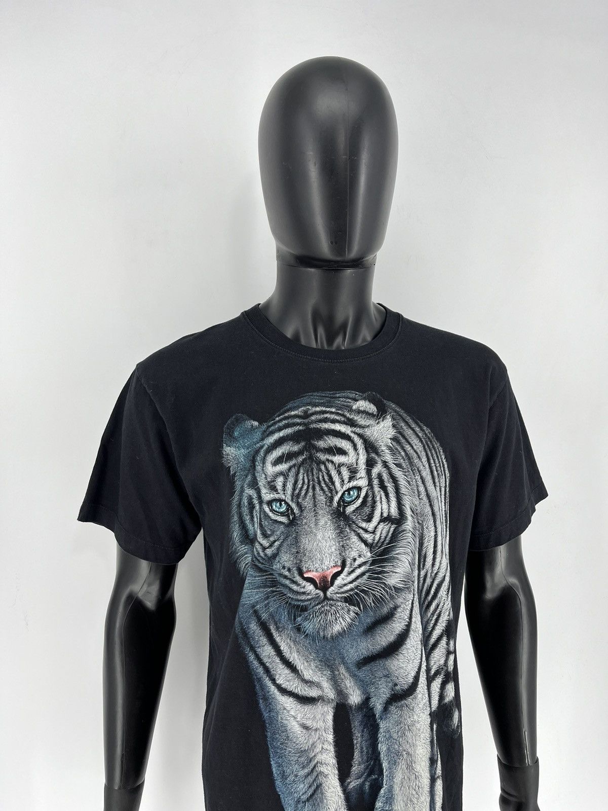 Other Vintage Y2K 90s Northern TigerFace Boxy Graphic Tee Size US L / EU 52-54 / 3 - 4 Thumbnail