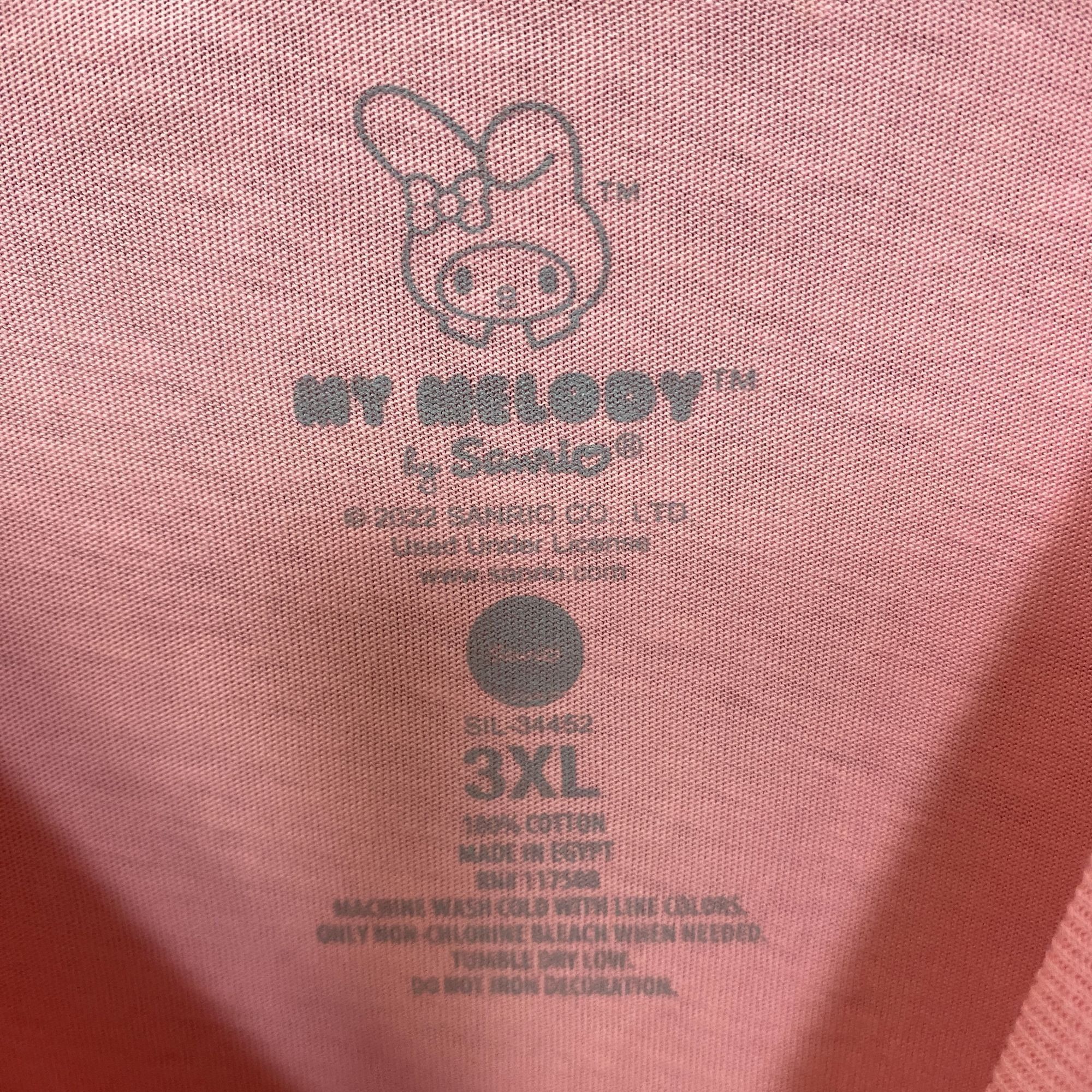 Other Sanrio My Melody Pink T-Shirt 3XL Size 3XL / US 20-22 - 4 Thumbnail