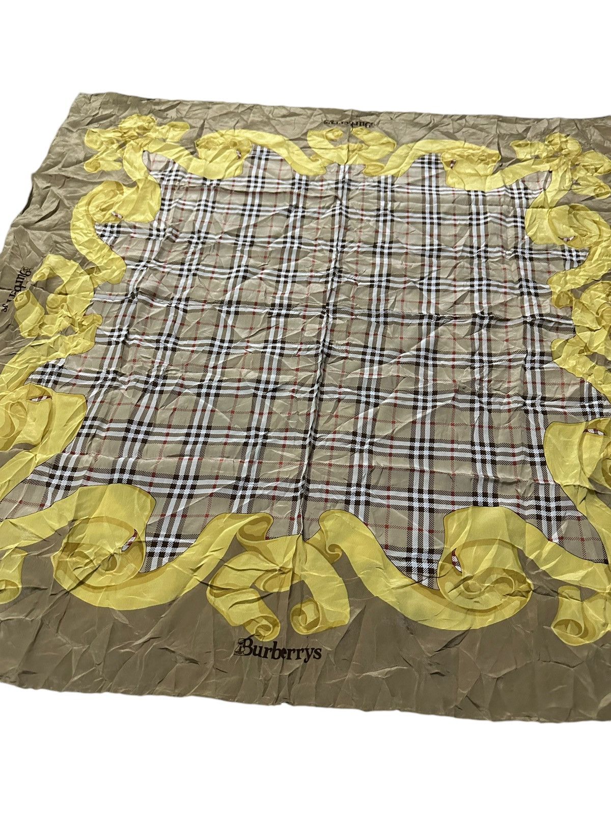 Burberry Burberry nova checked pure silk scarf Size ONE SIZE - 5 Thumbnail