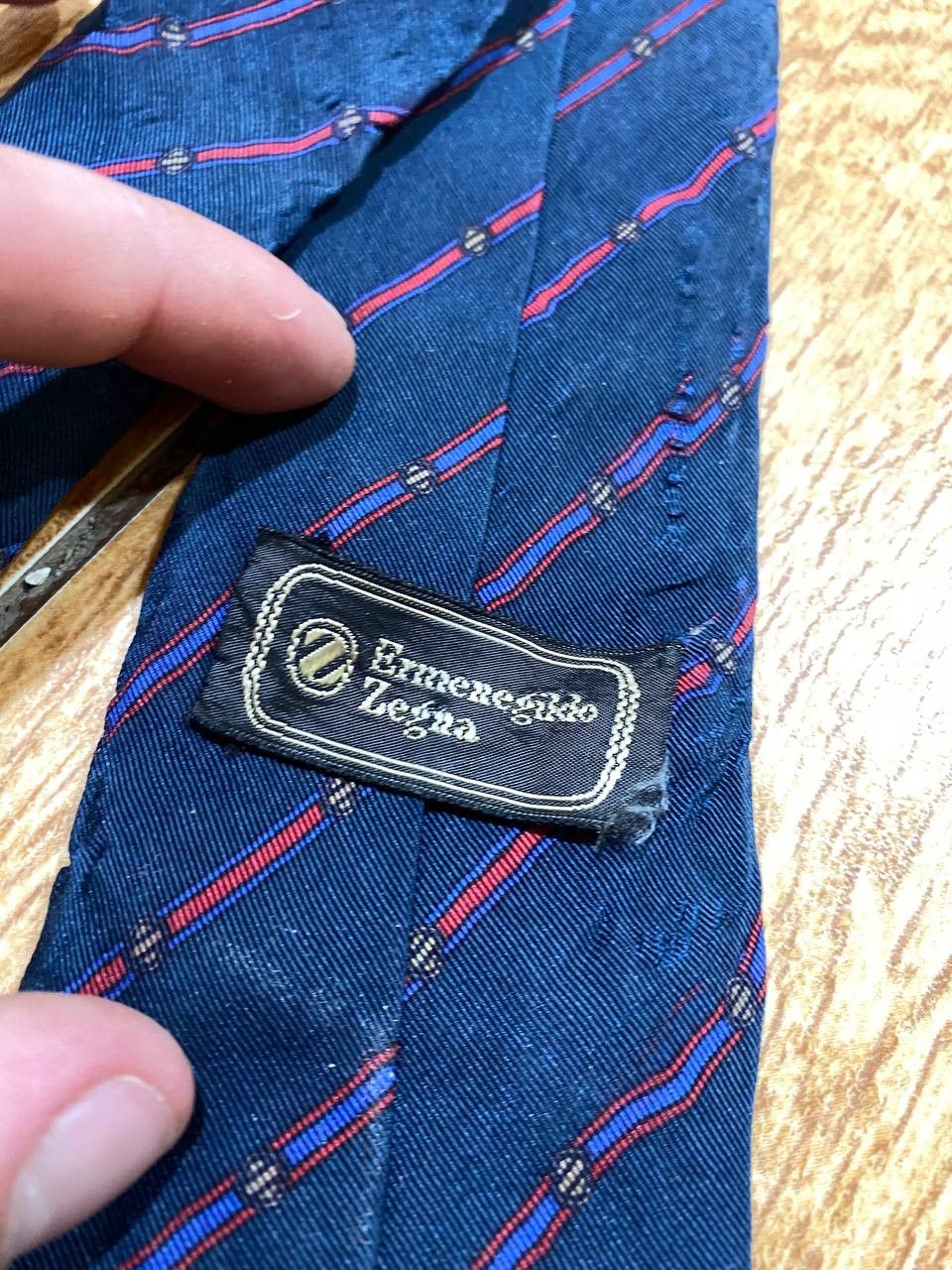 Ermenegildo Zegna ERMENEGILDO ZEGNA design silk neck tie made in Italy Size ONE SIZE - 2 Thumbnail