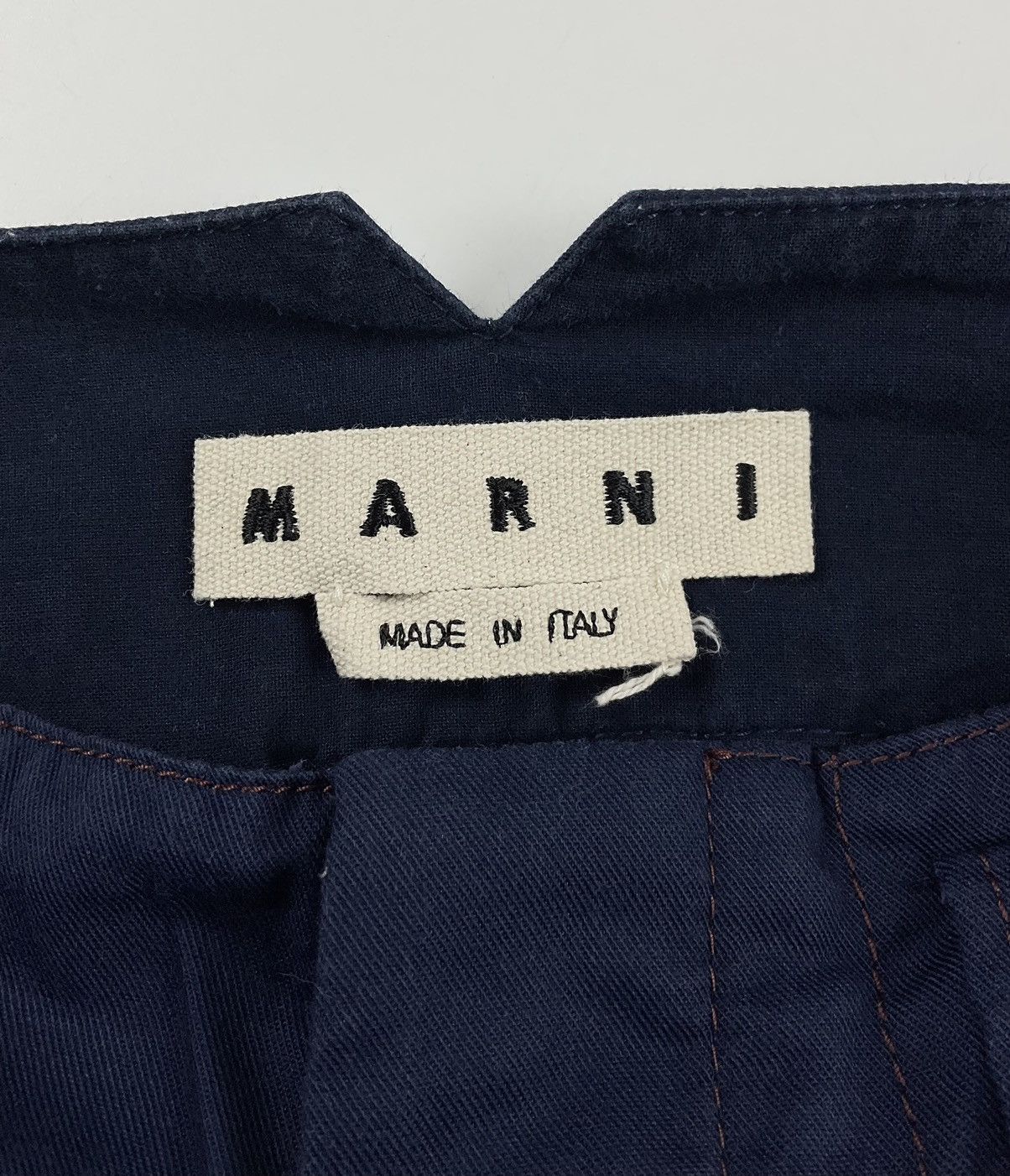 Marni Marni S/S'19 Workwear Gabardine Pants Size US 29 - 8 Thumbnail