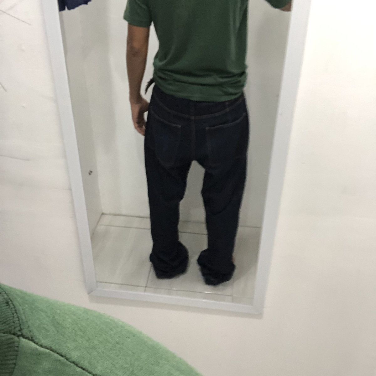 Japanese Brand Free Farm Hand 👖BIG PANTS👖 Japanese Denim Pants Loose Fit Size US 32 / EU 48 - 7 Thumbnail