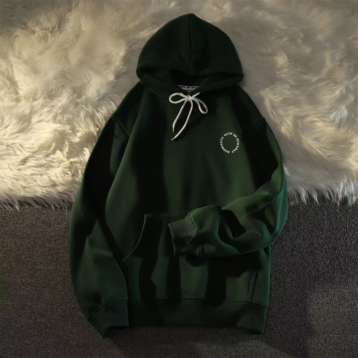 Japanese Brand × Vintage Green Vintage Bear Loose Hoodie Size US L / EU 52-54 / 3 - 2 Thumbnail
