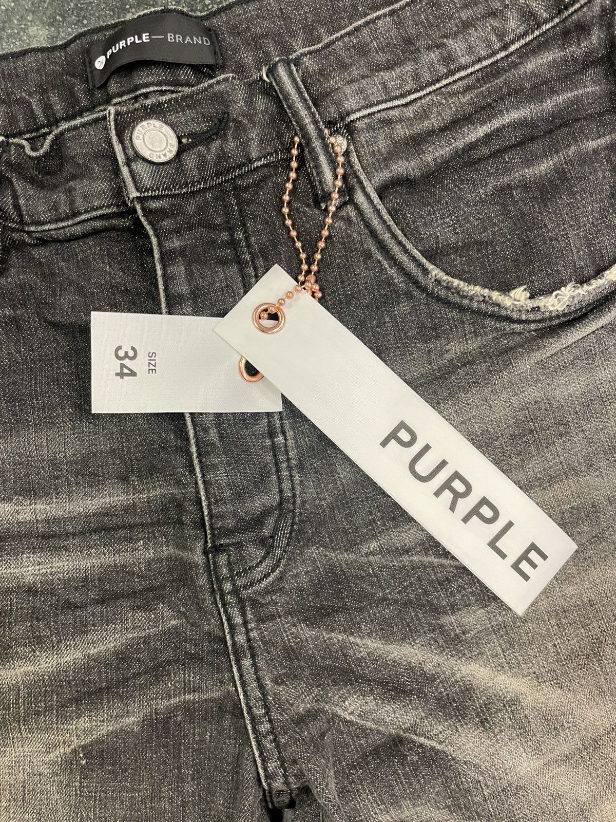Purple Brand Purple Jeans Size US 34 / EU 50 - 2 Thumbnail