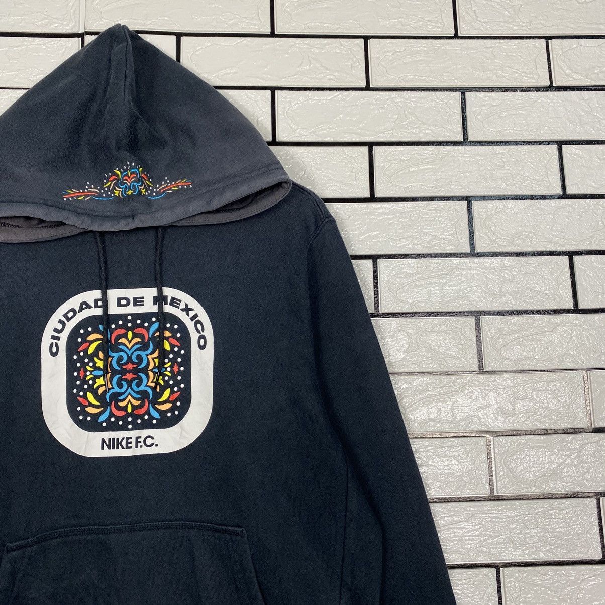 Nike 📌Hoodie Pull Over Nike Ciudad De Mexico Nike FC Big Logo Size US L / EU 52-54 / 3 - 7 Thumbnail