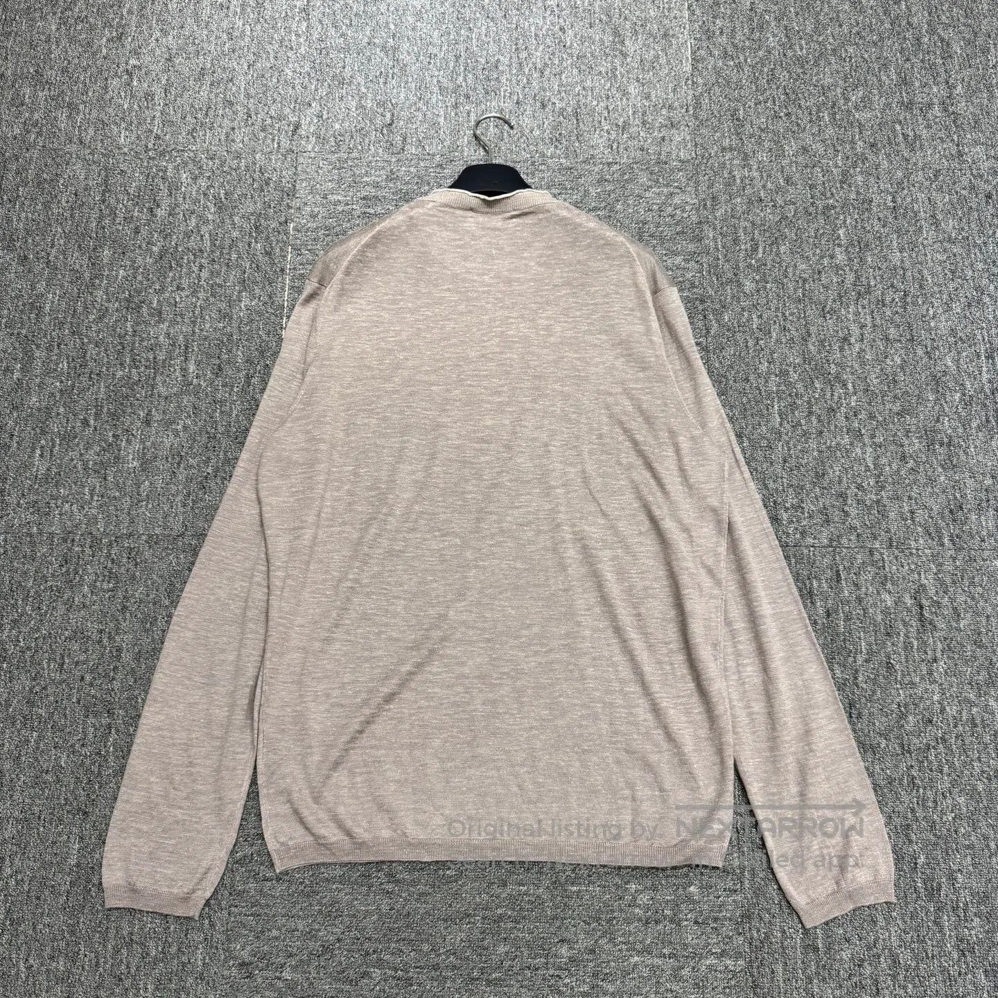 Ermenegildo Zegna Ermenegildo Zegna Silk-linen blended knitted sweater| Size US M / EU 48-50 / 2 - 2 Thumbnail