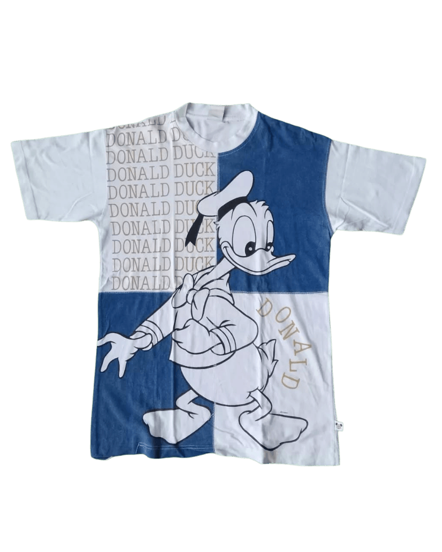 Disney Vintage Disney Donald Duck Graphic Two Tone Tees Size US L / EU 52-54 / 3 - 1 Thumbnail