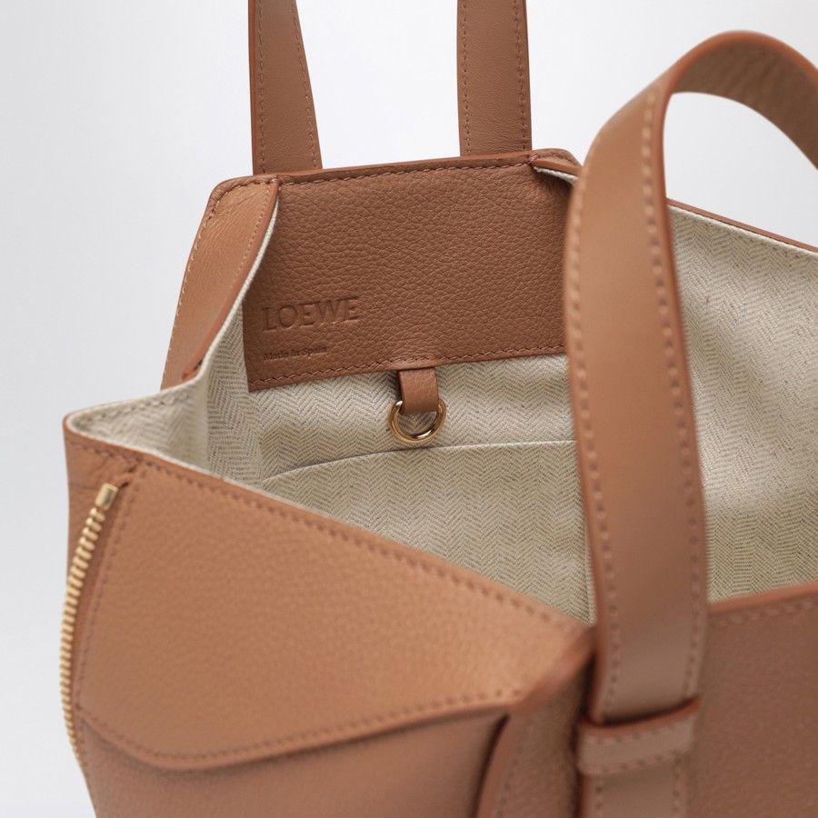 Loewe o1d2blof0824 Size: OS / Toffee Mini Hammock Bag in Brown Size ONE SIZE - 4 Thumbnail