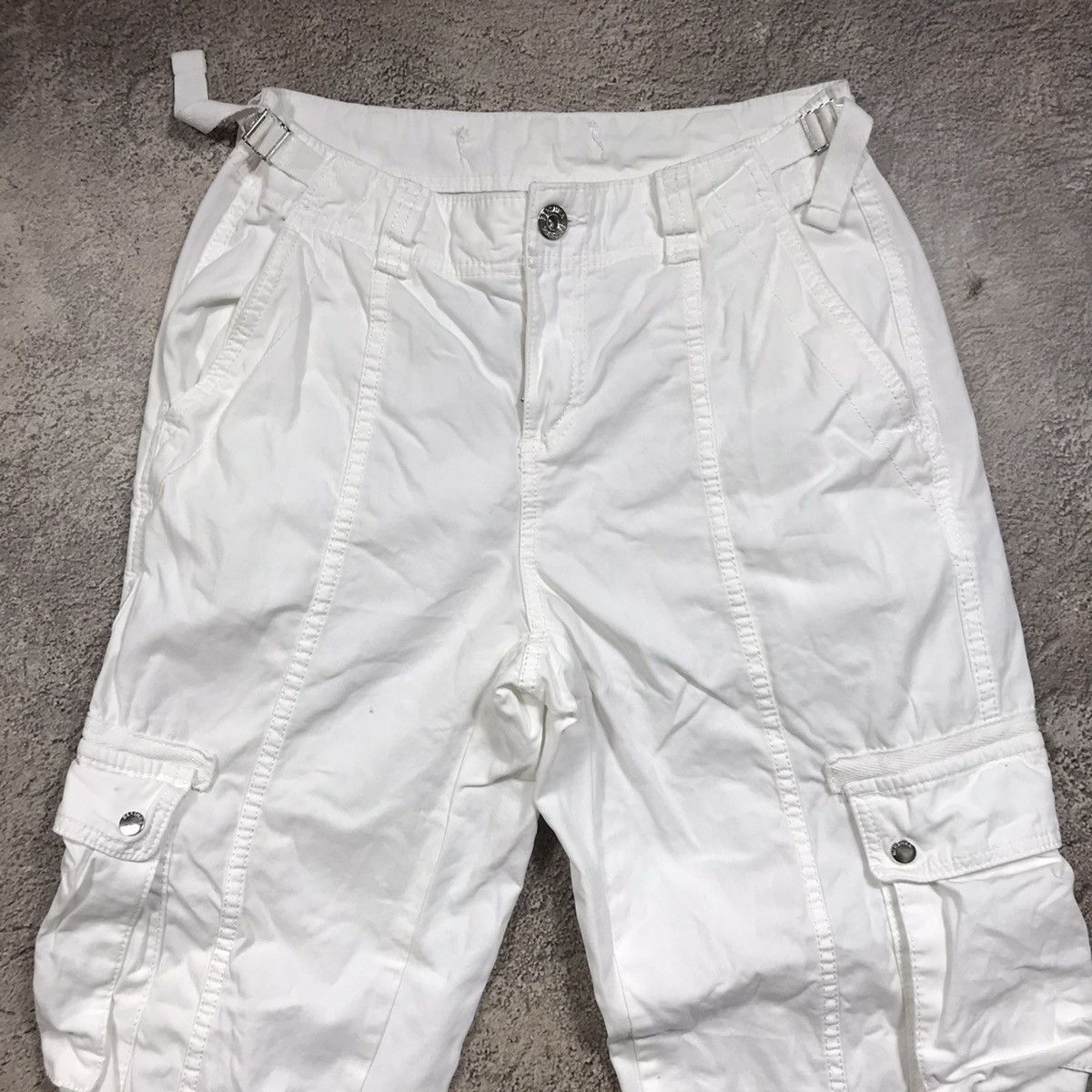 Vintage Vintage Y2K Baggy Distressed Cargo Pants Grunge Streetwear 2 Size US 28 / EU 44 - 5 Thumbnail