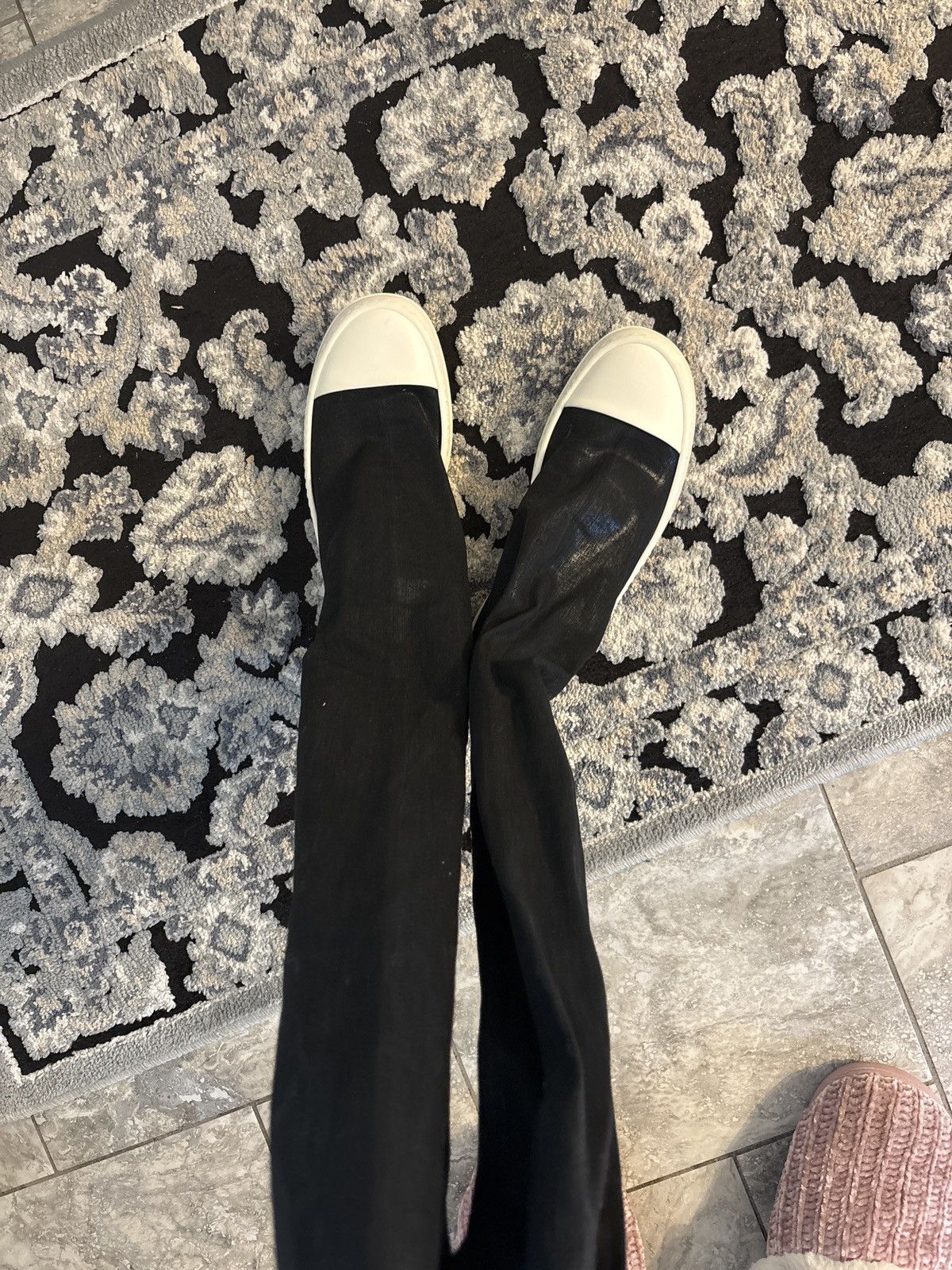 Rick Owens Drkshdw Rick Owens Knee High Sock Sneakers. Size US 7 / IT 37 - 1 Thumbnail