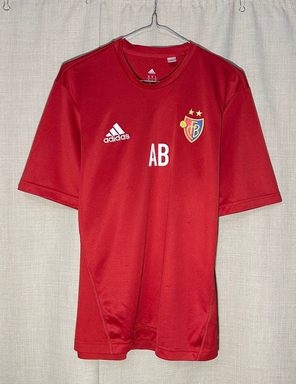 Adidas Basel fc Training 2016 2017 Jersey Football Shirt Adidas Men Size US M / EU 48-50 / 2 - 1 Thumbnail
