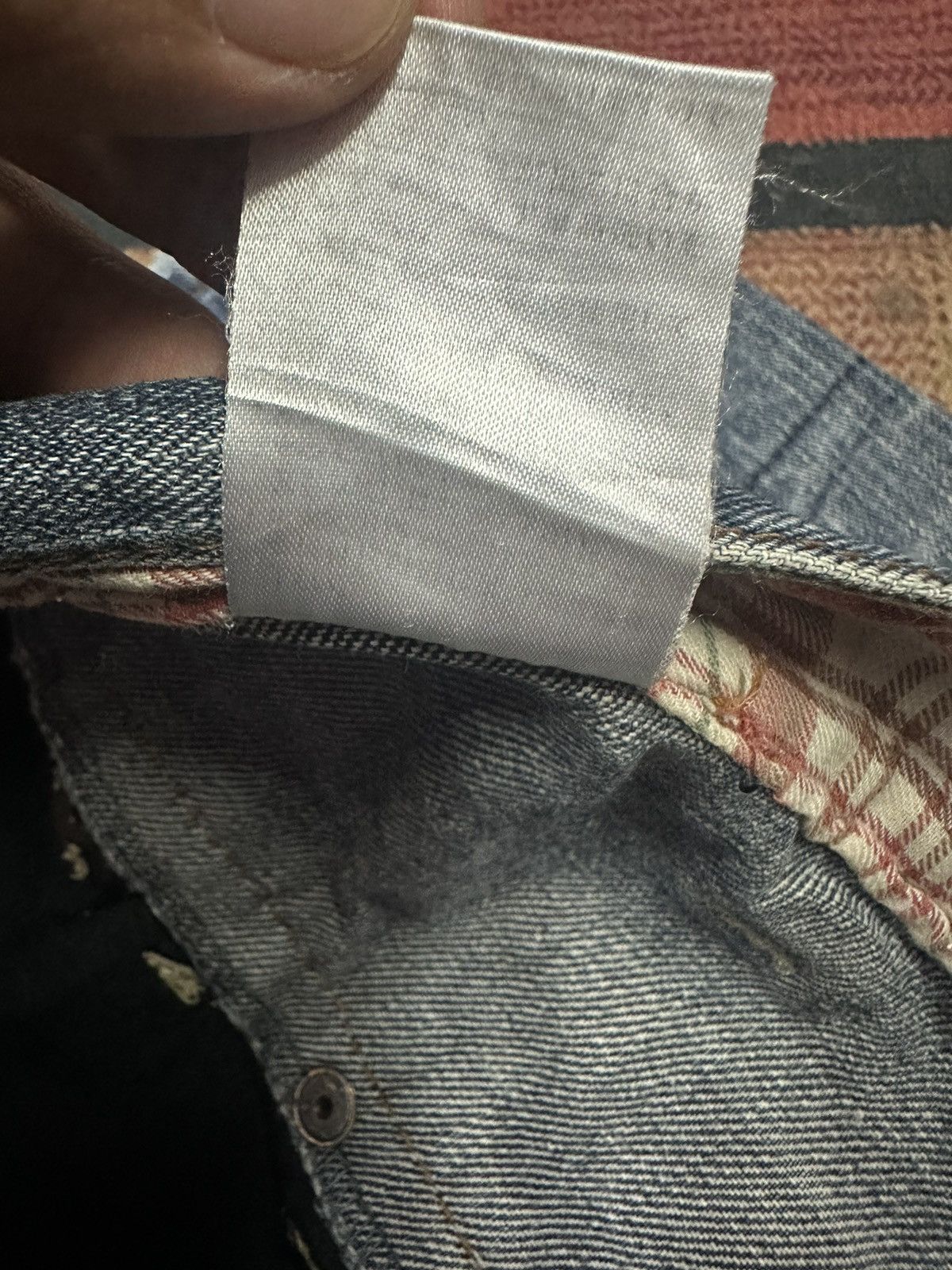 Jean Paul Gaultier Dominate handcrafted jeans double waist Size US 31 - 8 Thumbnail