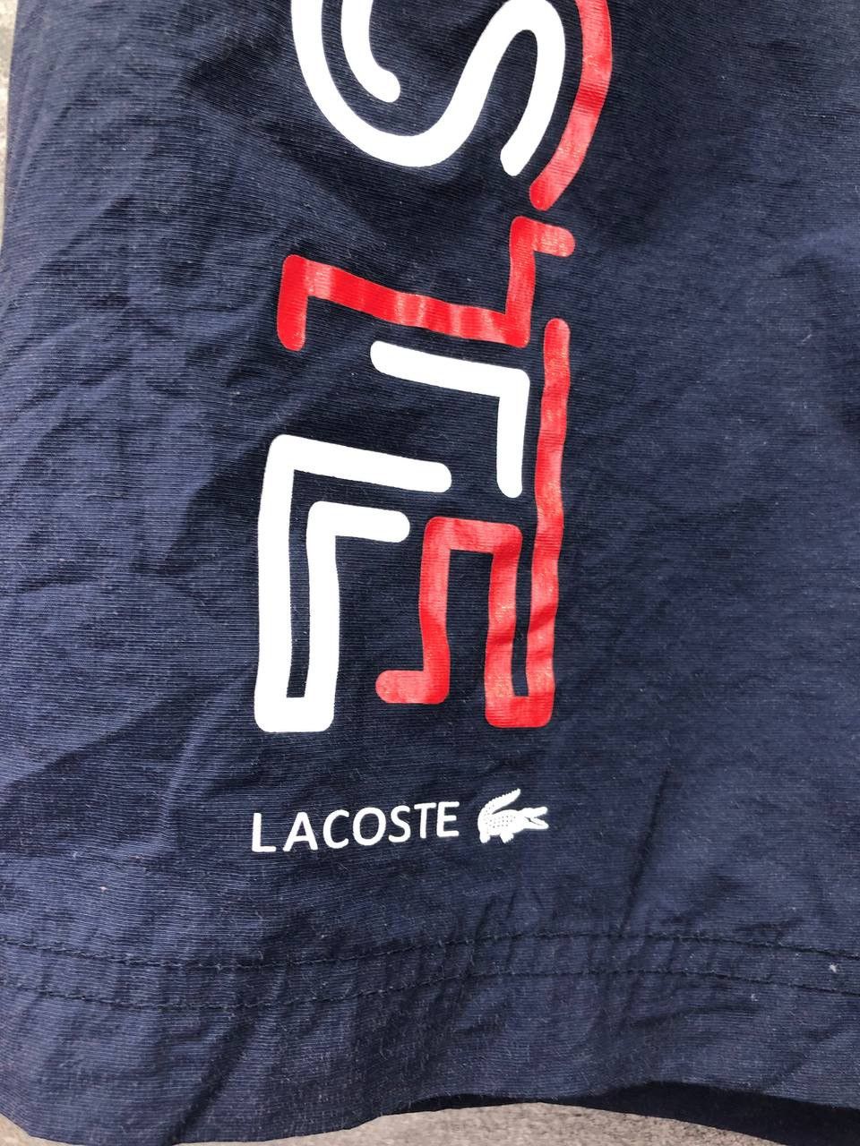 Lacoste Lacoste Vintage Mens Shorts Big Logo crocodile Size US 32 / EU 48 - 3 Thumbnail