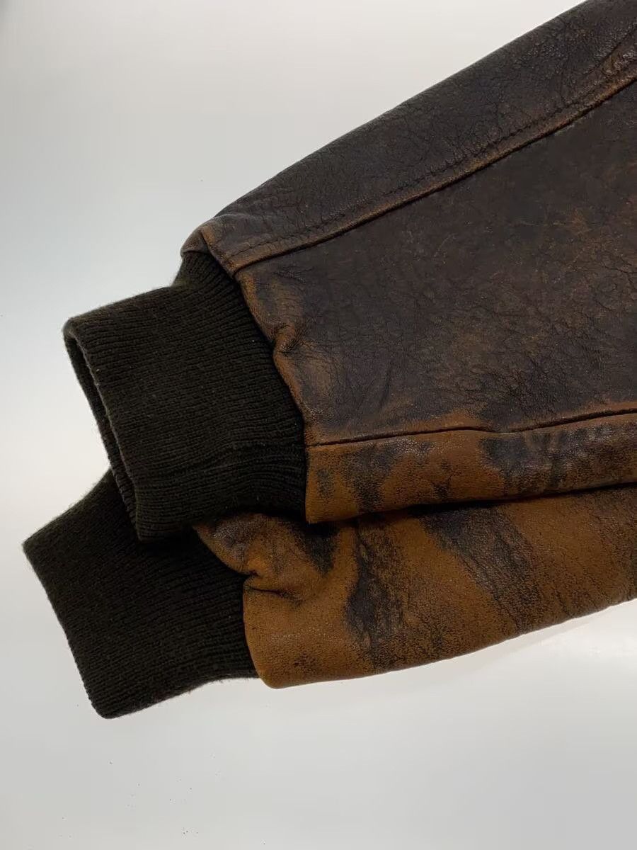 Avirex Avirex A-2 Leather Flight Jacket Brown Size US L / EU 52-54 / 3 - 4 Thumbnail