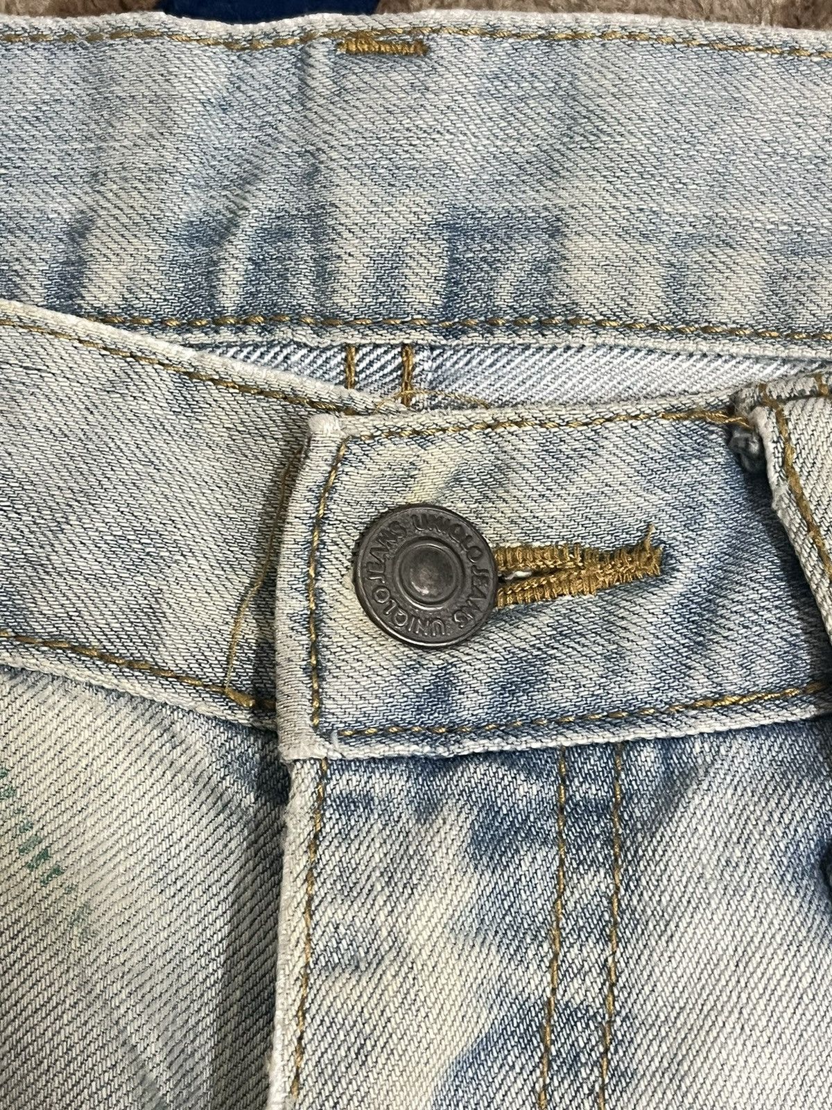 Jun Takahashi Vintage Uniqlo Retro Style Jeans Size US 30 / EU 46 - 5 Thumbnail