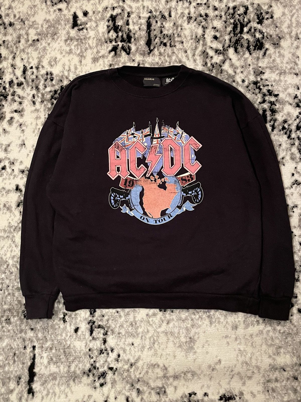 Band Tees × Vintage Vintage ACDC Tee Streetwear Big Central Logo Y2k Rock Size US M / EU 48-50 / 2 - 1 Thumbnail