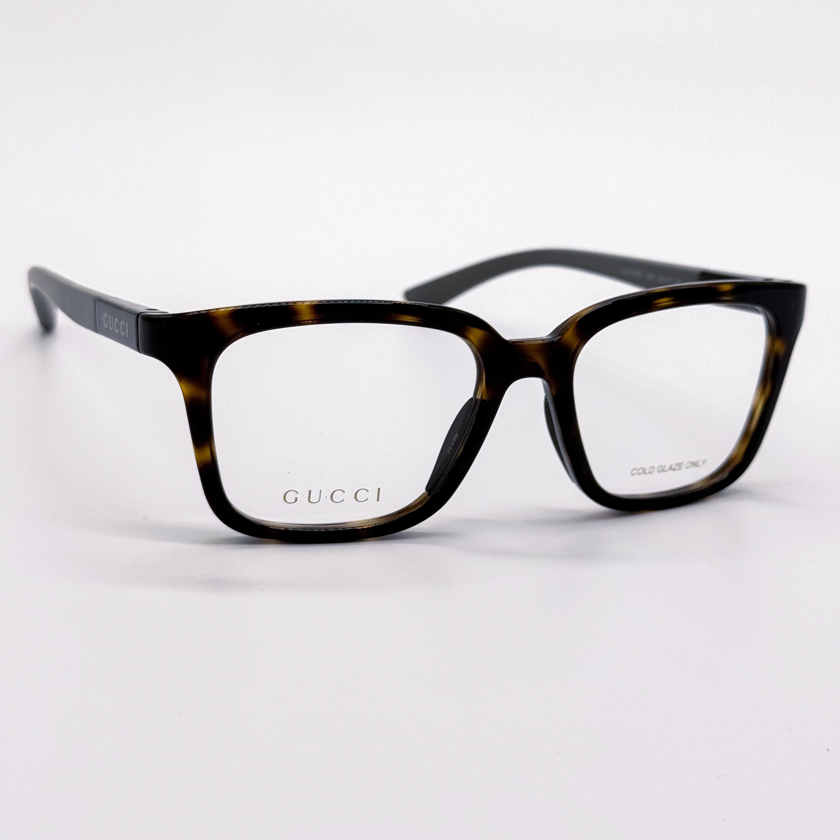 Gucci NEW GUCCI GG1738O 002 HAVANA/GREY MEN EYEGLASSES GUCCI Size ONE SIZE - 6 Thumbnail