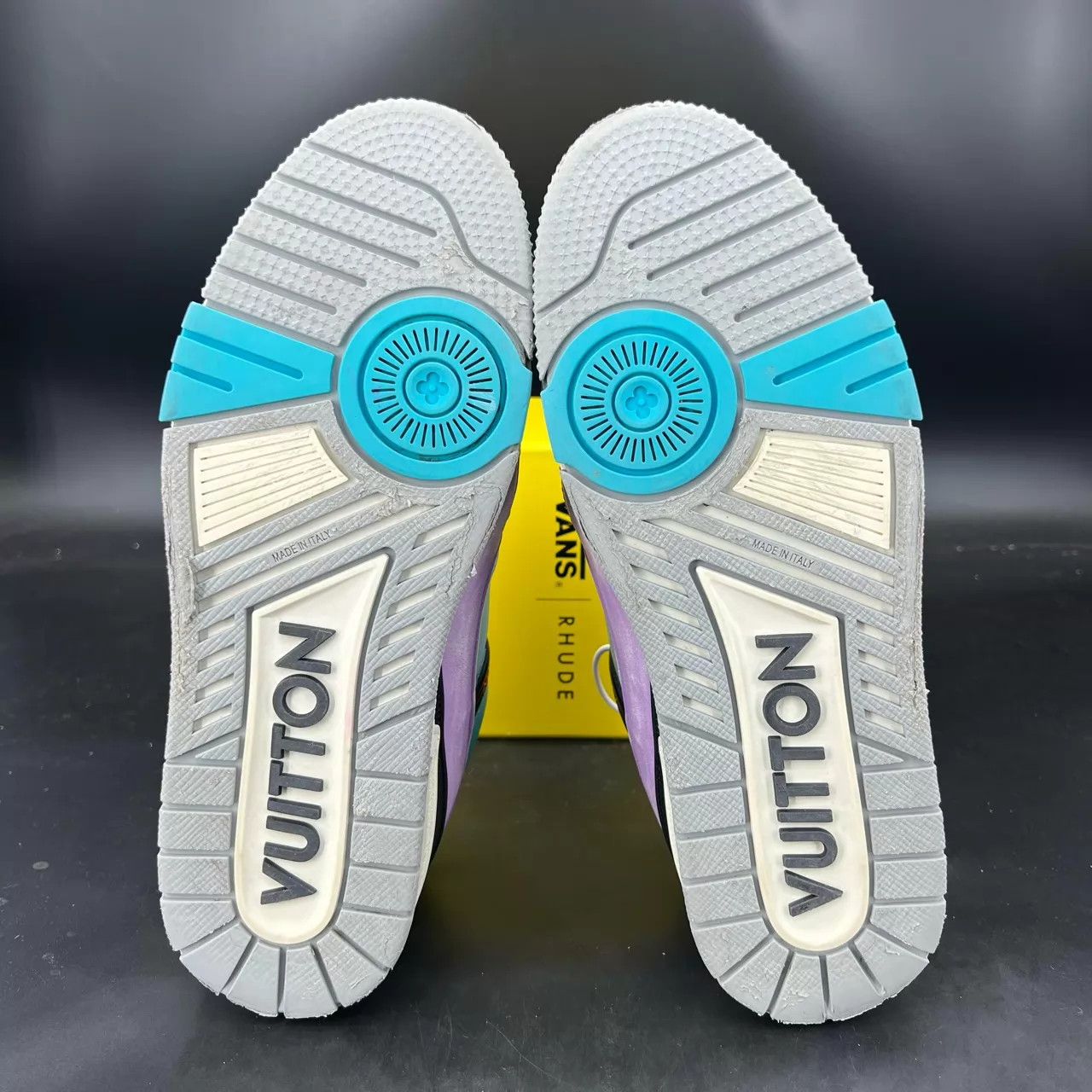 Louis Vuitton LV Trainer Macaron Size 7 Original Box Fair Size US 8 / EU 41 - 6 Thumbnail
