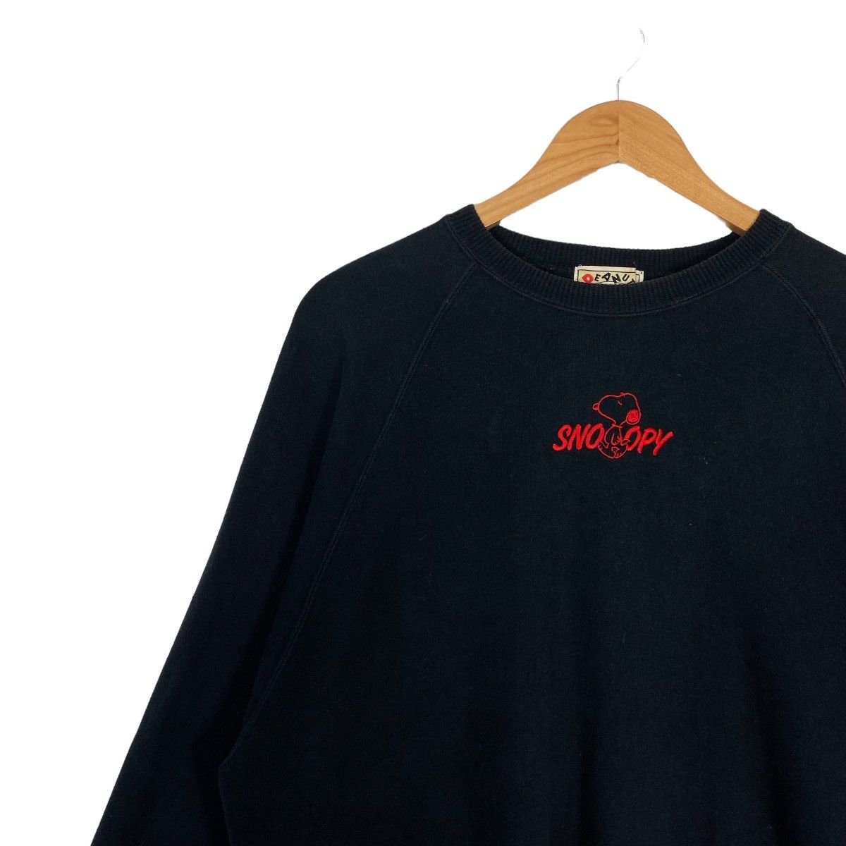 Japanese Brand × Peanuts Vintage 90s Peanuts Big Logo Crewneck Sweatshirt Size US L / EU 52-54 / 3 - 7 Thumbnail