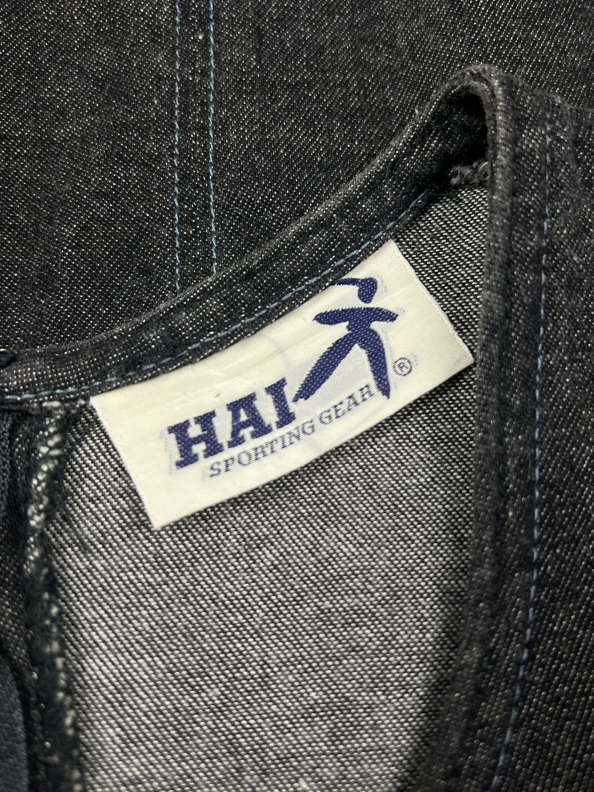 Hai Sporting Gear Vintage Hai Sporting Gear Denim Midi Dress Size M / US 6-8 / IT 42-44 - 17 Thumbnail