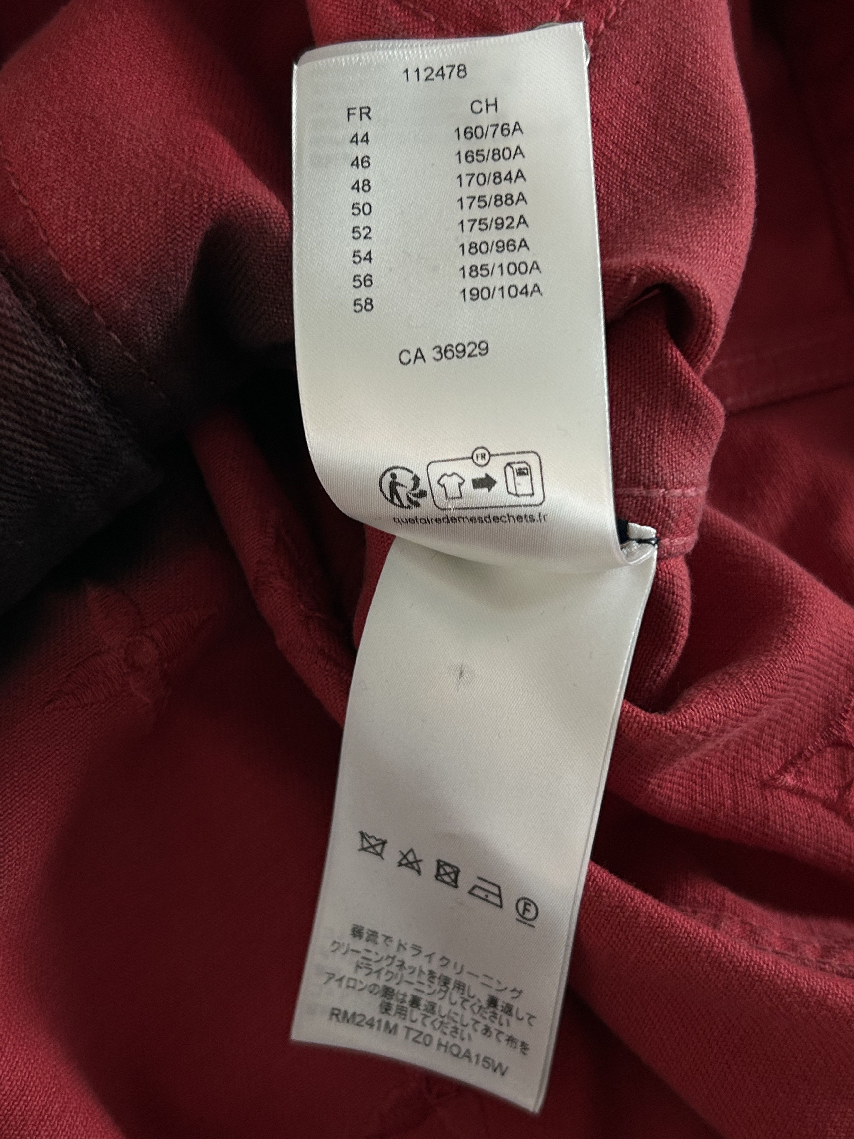 Louis Vuitton Black & Red Gradient Embroidered Monogram Denim Jacket Size US XL / EU 56 / 4 - 7 Thumbnail