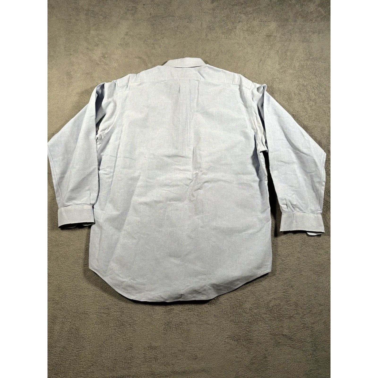 VINTAGE Polo Ralph Lauren Button Down Shirt Mens XL Blue Relaxed Fit 90s Mens