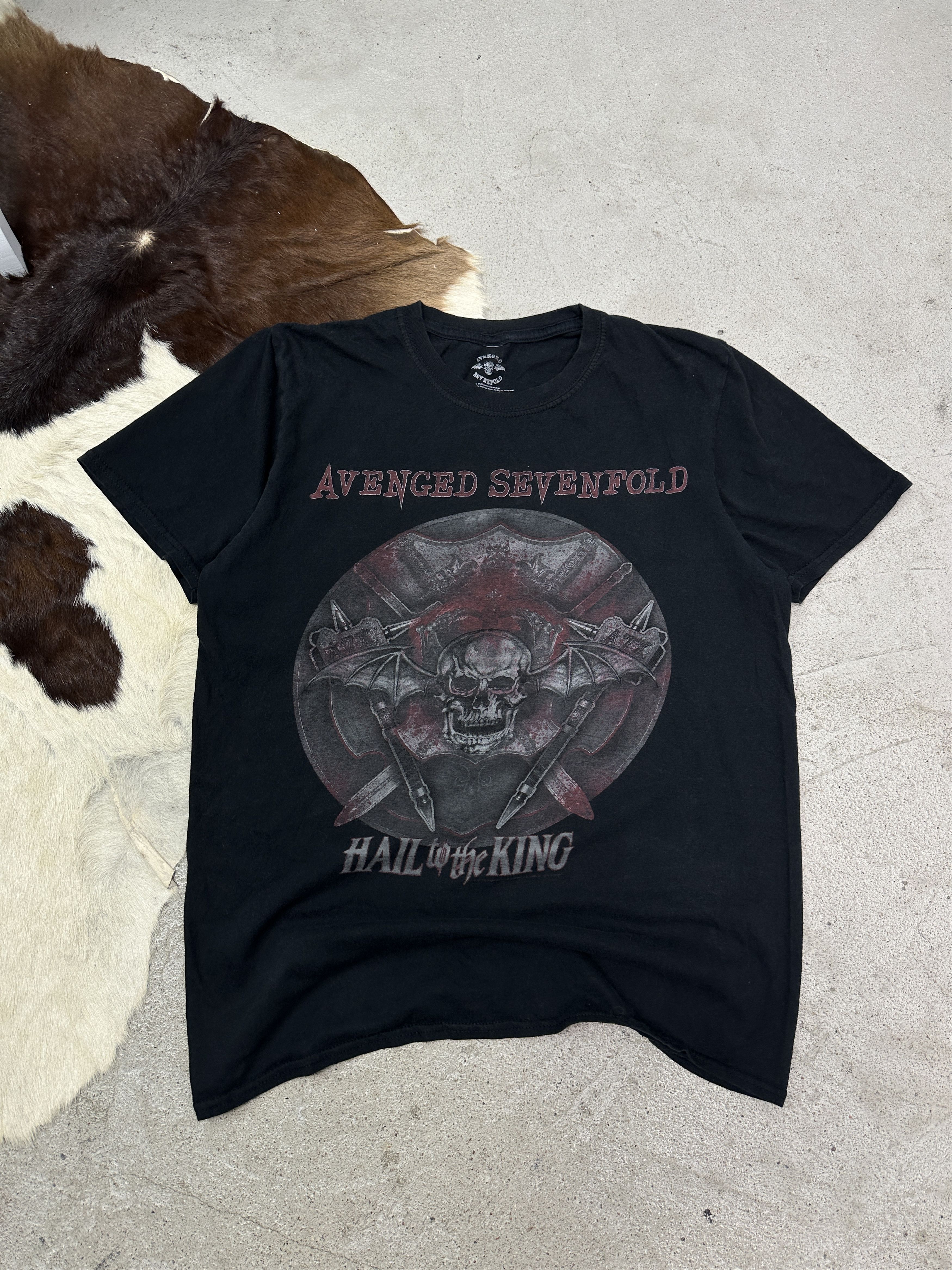 Vintage Vintage Streetwear Avenged Sevenfold T-shirt Y2K Size US L / EU 52-54 / 3 - 1 Thumbnail