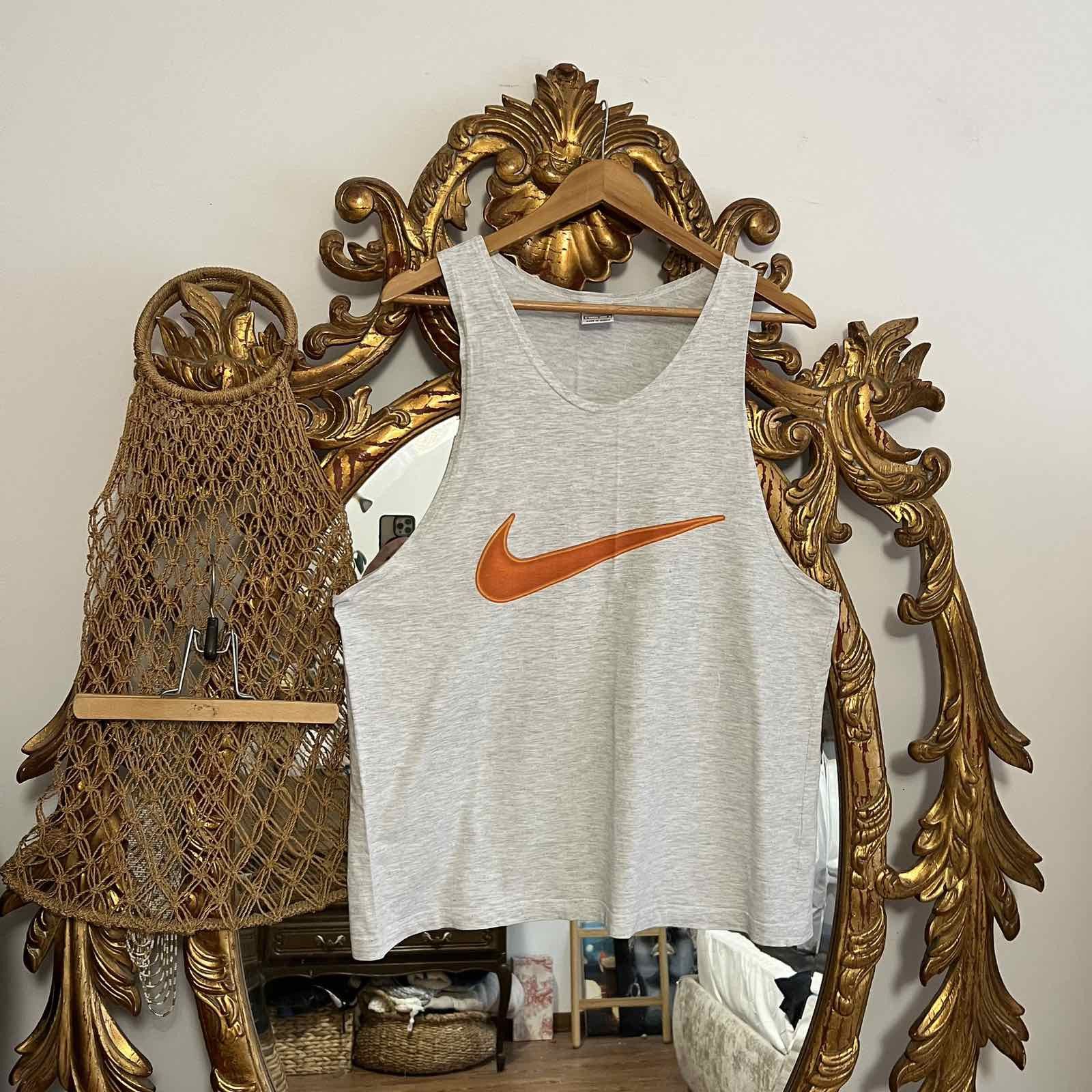 Nike × Vintage Nike Vintage T-Shirt Big Logo Sz L Size US L / EU 52-54 / 3 - 1 Thumbnail