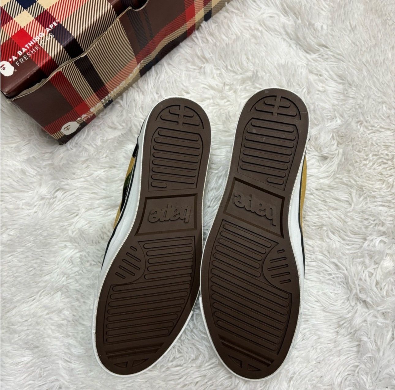 Bape A Bathing Ape Bape Slide On Camouflage Sneakers Size US 6 / EU 39 - 6 Thumbnail