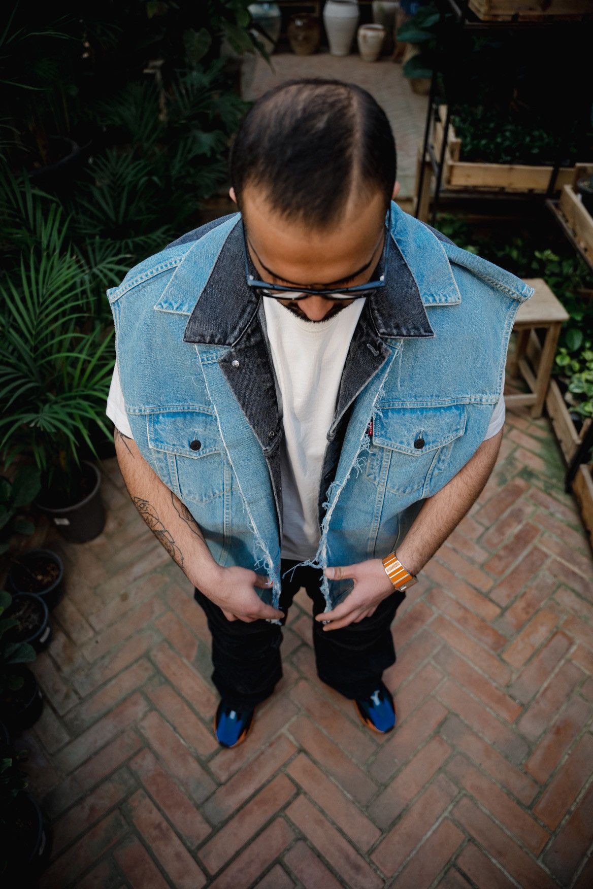 Levi's × Vetements Vetements Denim Vest x levis ultra rare Size US XL / EU 56 / 4 - 6 Thumbnail