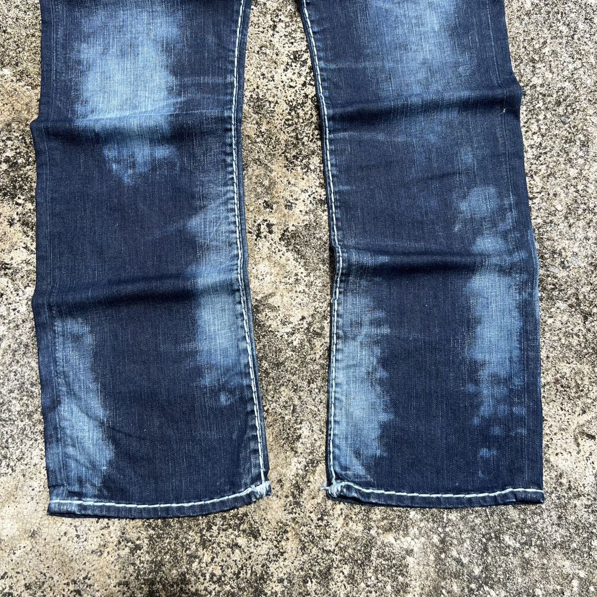 True Religion “TRUE RELIGION” RICKY RELAXED STRAIGHT ACID WASH DENIM JEANS Size US 32 / EU 48 - 5 Thumbnail