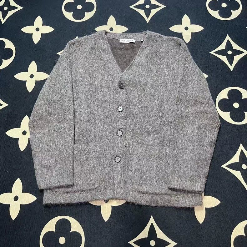 Our Legacy Cozy V-Neck Long Sleeve Knit Sweater-dmc Size US M / EU 48-50 / 2 - 1 Thumbnail