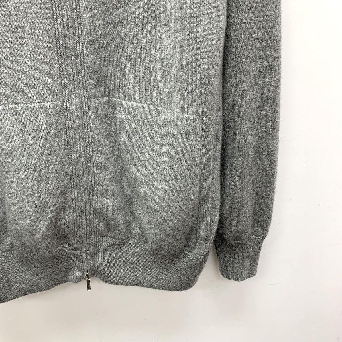 Loro Piana Loro Piana Cashmere Hooded Zip-up Sweatshirt Jacket K26WX Size US L / EU 52-54 / 3 - 4 Thumbnail