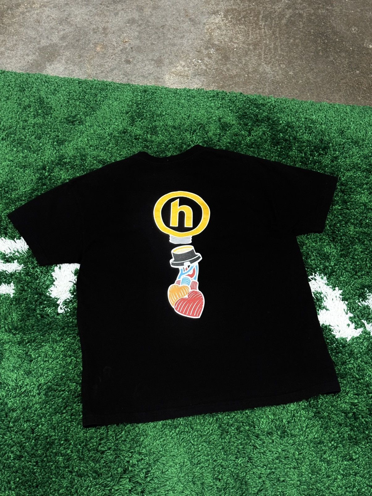 HIDDEN Hidden NY x N.E.R.D Brain Light Bulb Logo Large Tee FW22 Size US L / EU 52-54 / 3 - 1 Thumbnail