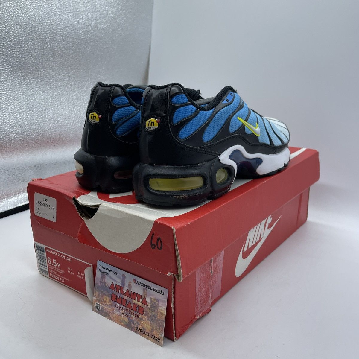 Nike Air max plus photo blue Size US 6.5 / EU 39-40 - 5 Thumbnail