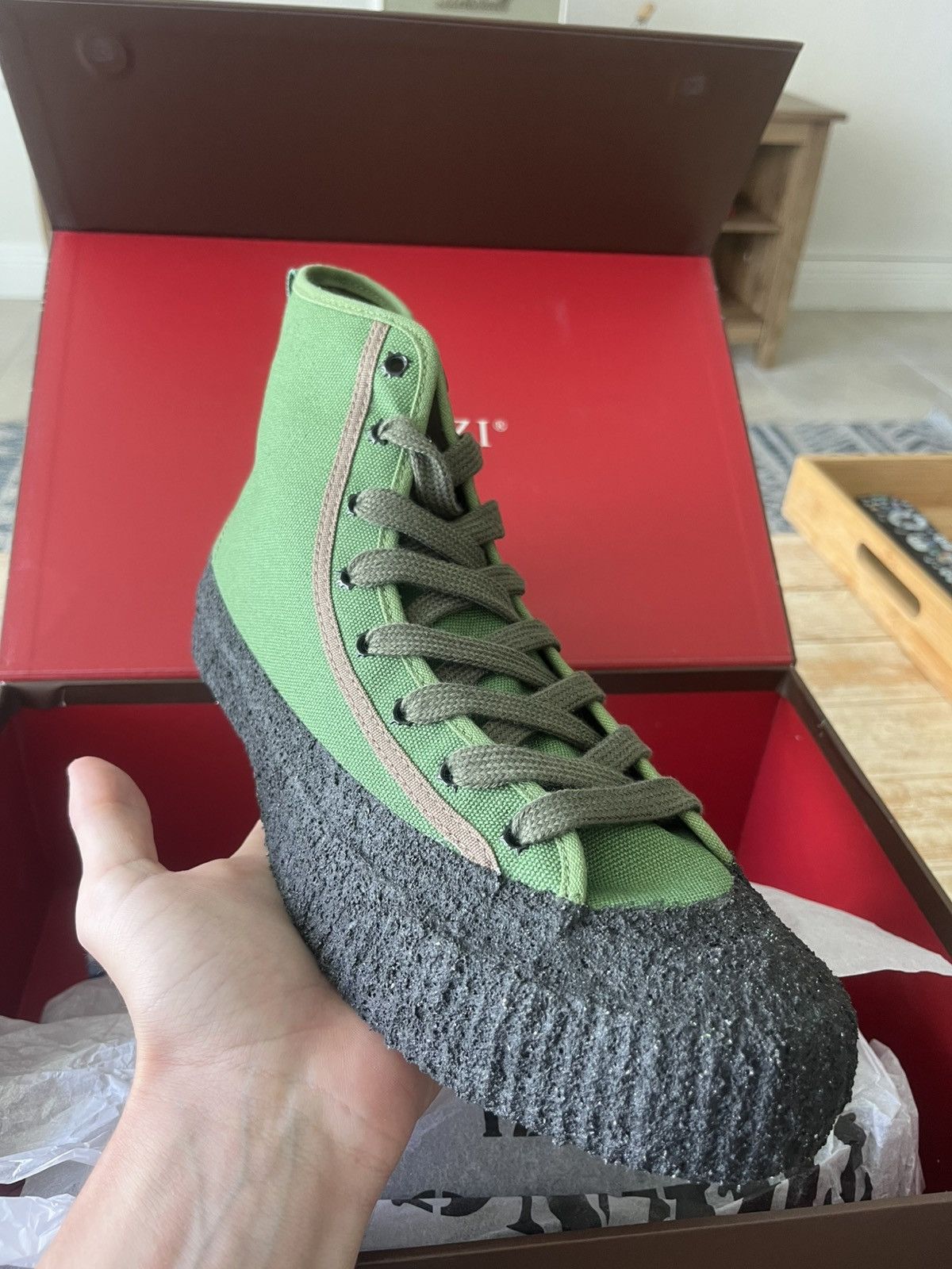 Fugazi Trench Olive Size US 11 / EU 44 - 6 Thumbnail