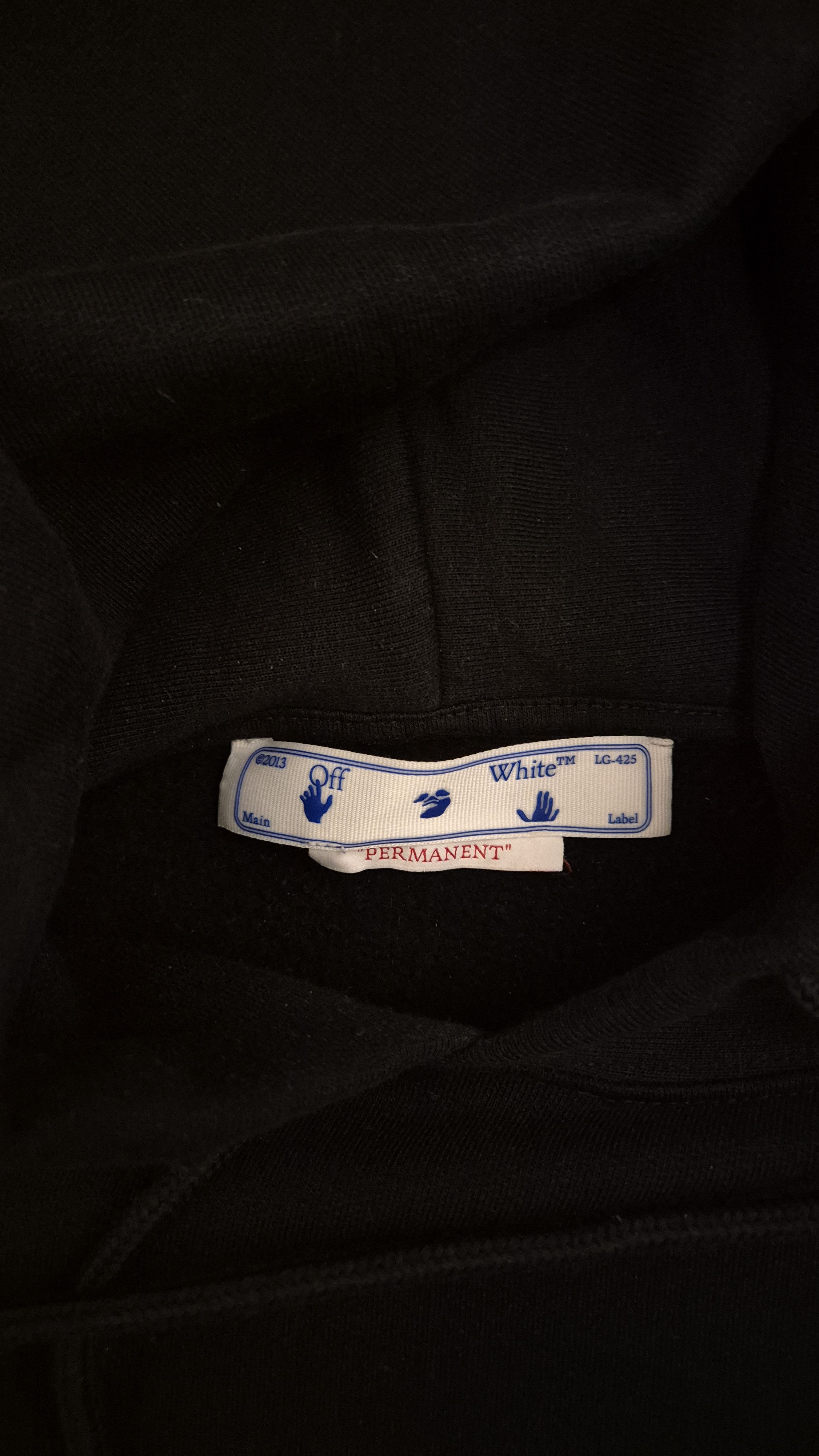 Off-White OFF-WHITE Diagonal Helvetica Oversized Hoodie Size US XS / EU 42 / 0 - 6 Thumbnail