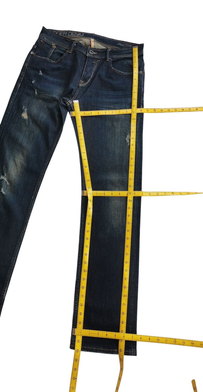 Tommy Hilfiger Tommy Hilfiger Denim Distressed Jeans Size US 32 / EU 48 - 11 Thumbnail