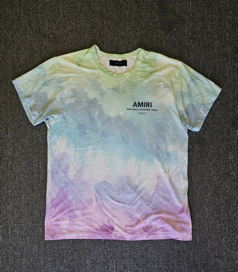 Amiri Amiri tie-dye T-shirt Size US S / EU 44-46 / 1 - 1 Thumbnail