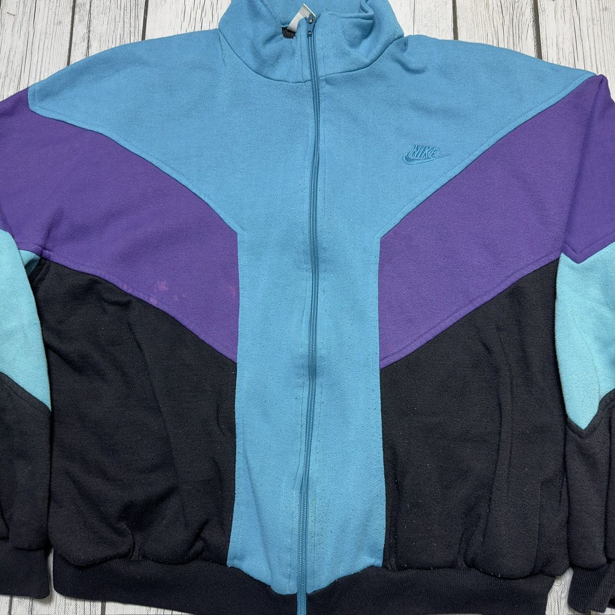 Nike × Vintage Vintage Nike sweatshirt Size US L / EU 52-54 / 3 - 3 Thumbnail