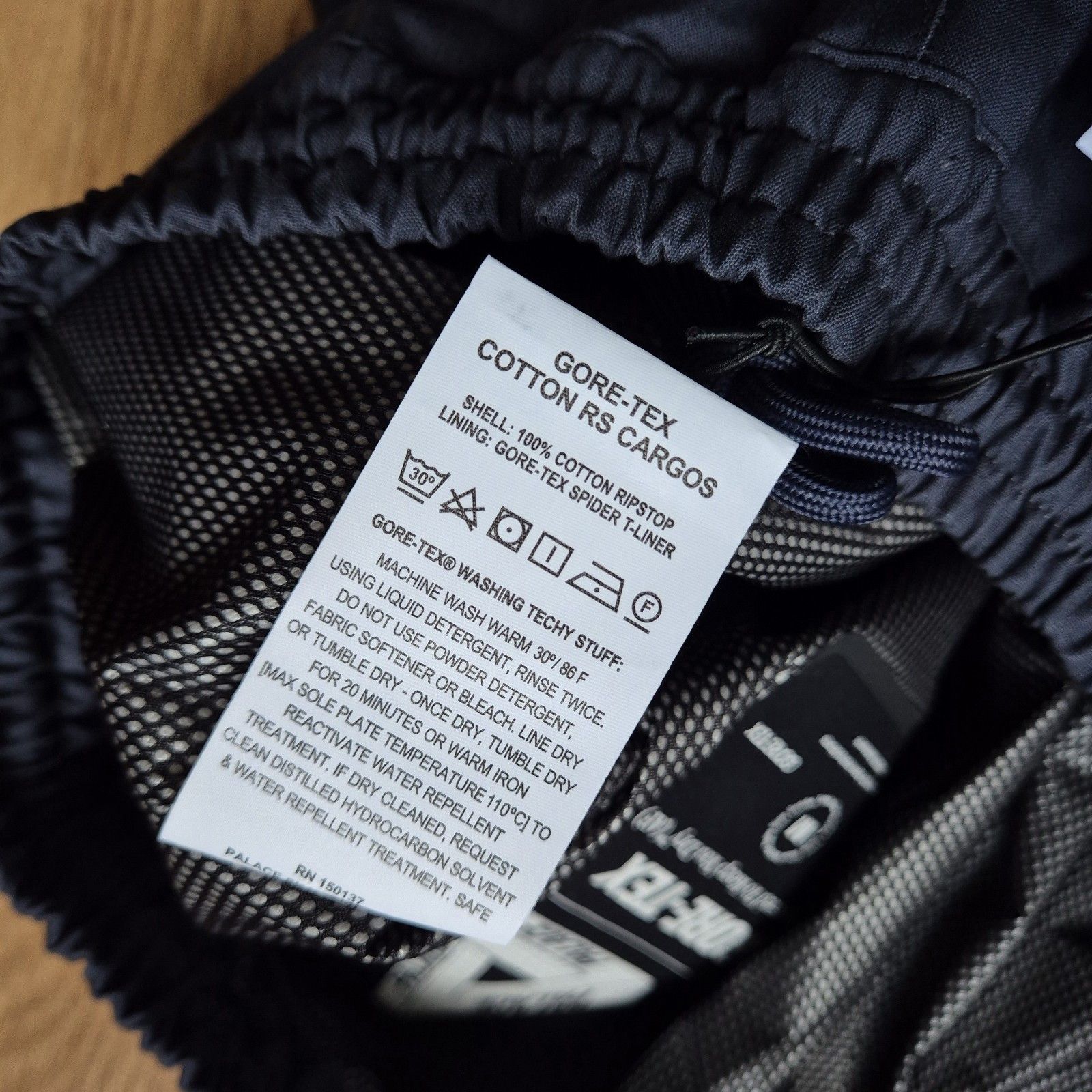 Palace Palace Goretex Cotton RS Cargo Pant Navy Medium FW23 Size US 32 / EU 48 - 8 Thumbnail