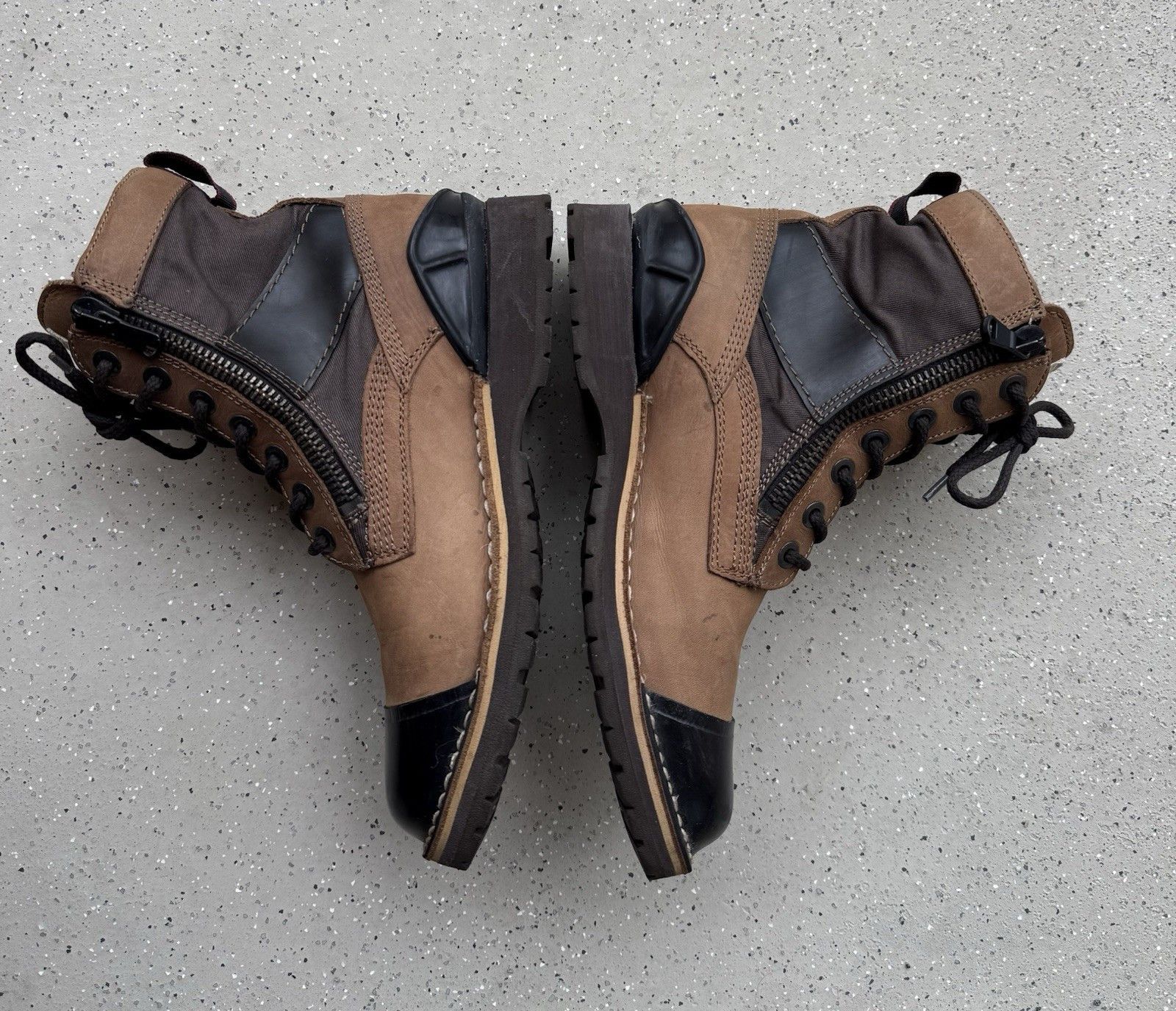 Smith's American Smith's American Combat Boots Mens Rare Rubber Avant Garde Size US 7.5 / EU 40-41 - 5 Thumbnail