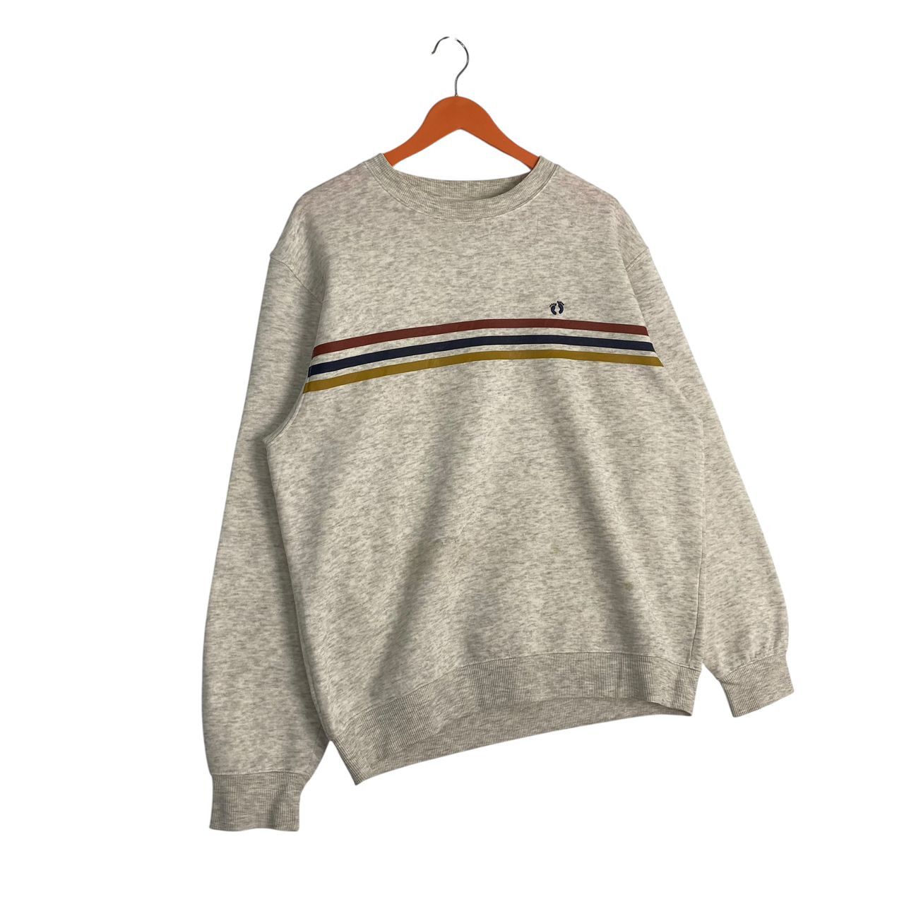 Hang Ten Vintage Hang Ten Chest Stripe Crewneck Sweatshirt Size US L / EU 52-54 / 3 - 2 Thumbnail