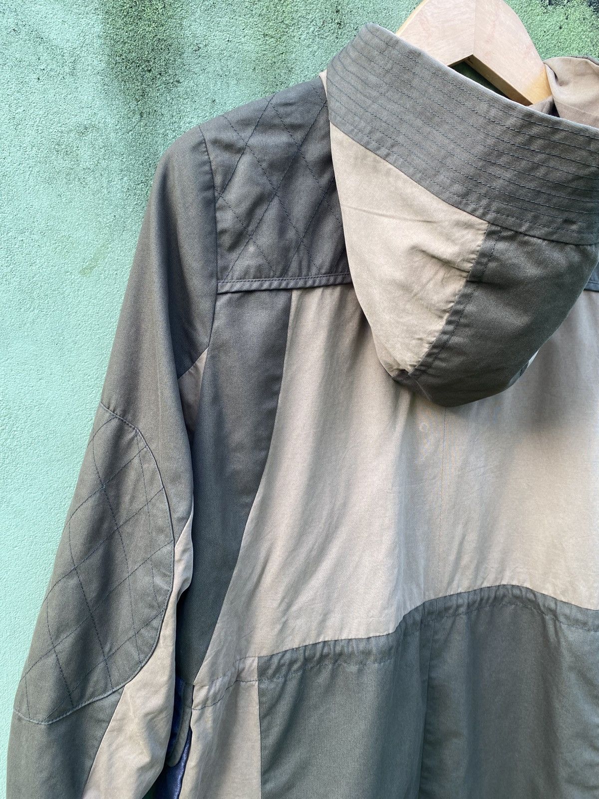 Japanese Brand Us N Them Utility Hooded Jacket Colorblock Outdoor Military Size US XL / EU 56 / 4 - 12 Thumbnail