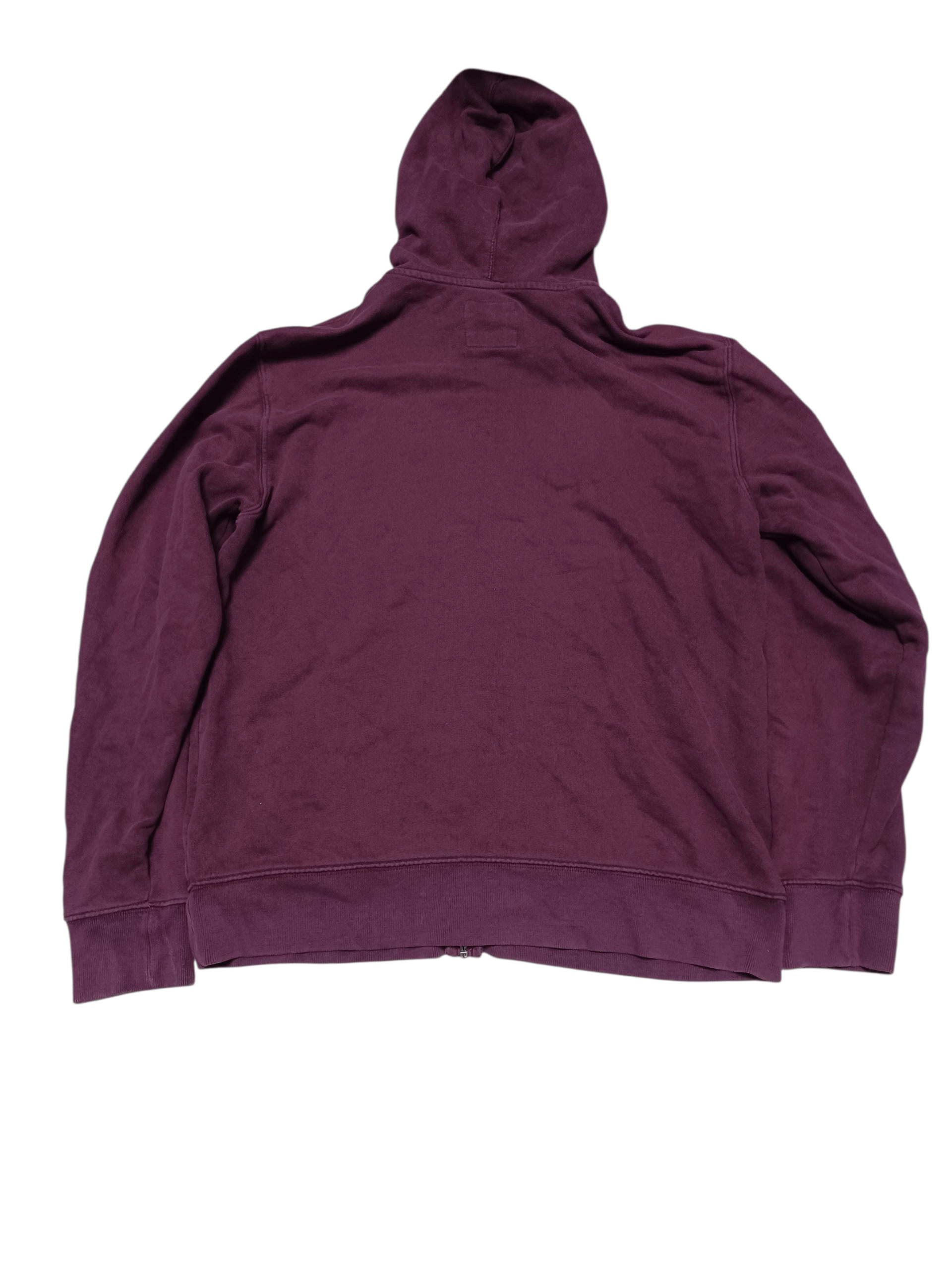 Gap GAP VINTAGE BIG LOGO EMBROIDERED BORDEAUX ZIP HOODIE Size US L / EU 52-54 / 3 - 3 Thumbnail